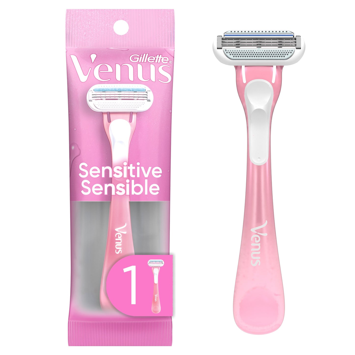 Venus Travel Size Venus Sensitive Disposable Razor