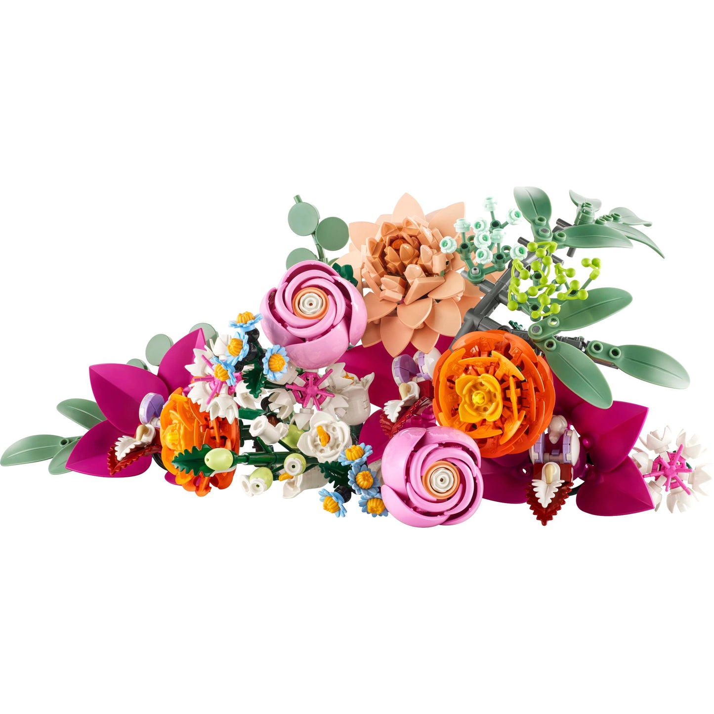 LEGO Botanicals Pretty Pink Flower Bouquet Set