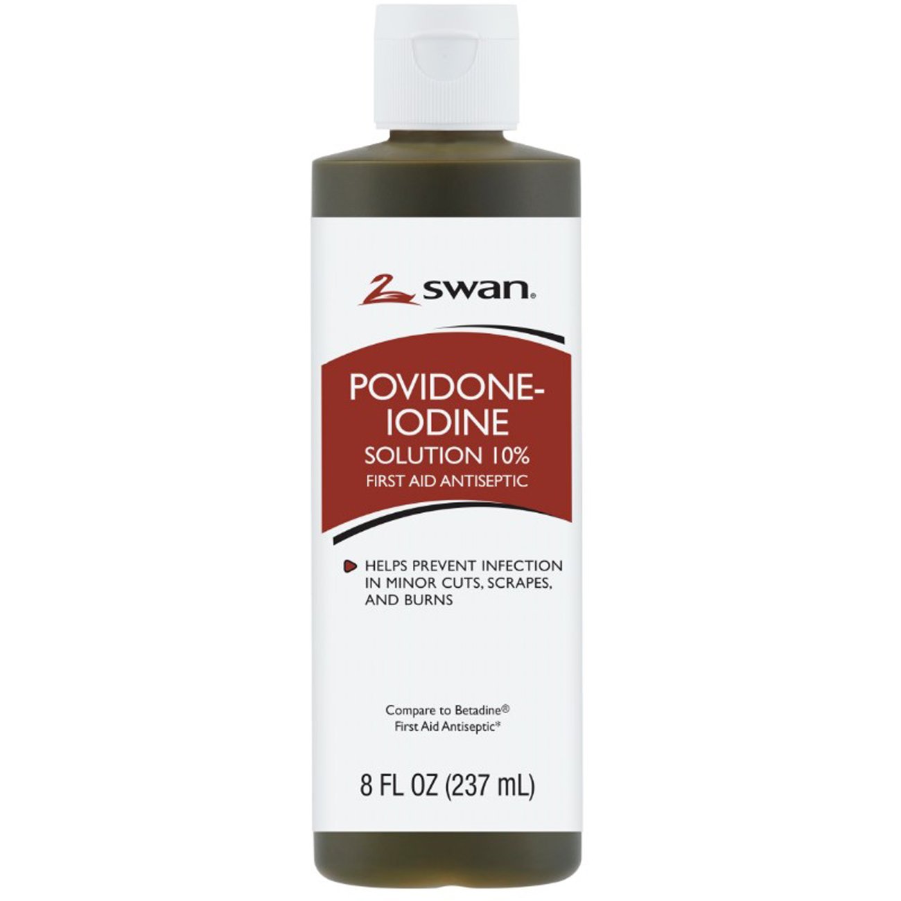 Swan Povidone Iodine Solution First Aid Antiseptic