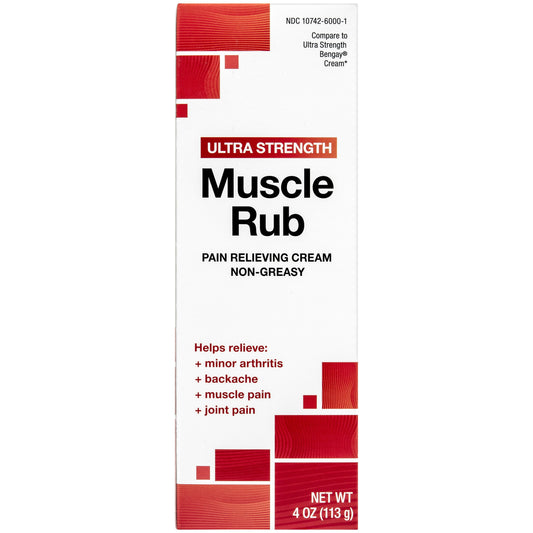 Mentholatum Ultra Strength Pain Relieving Muscle Rub Cream