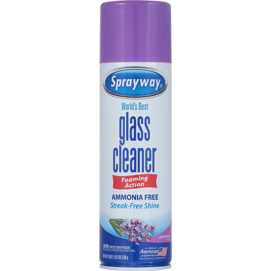 Sprayway Foaming Glass Cleaner Spray - Lavender
