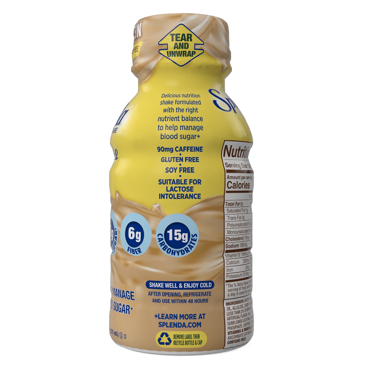Splenda Diabetes Care Shake - Cafe Latte