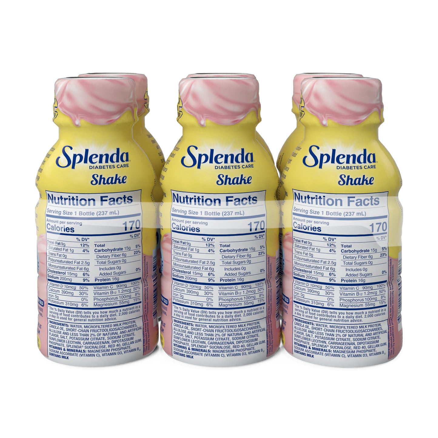 Splenda Diabetes Care Shake - Strawberry Cream