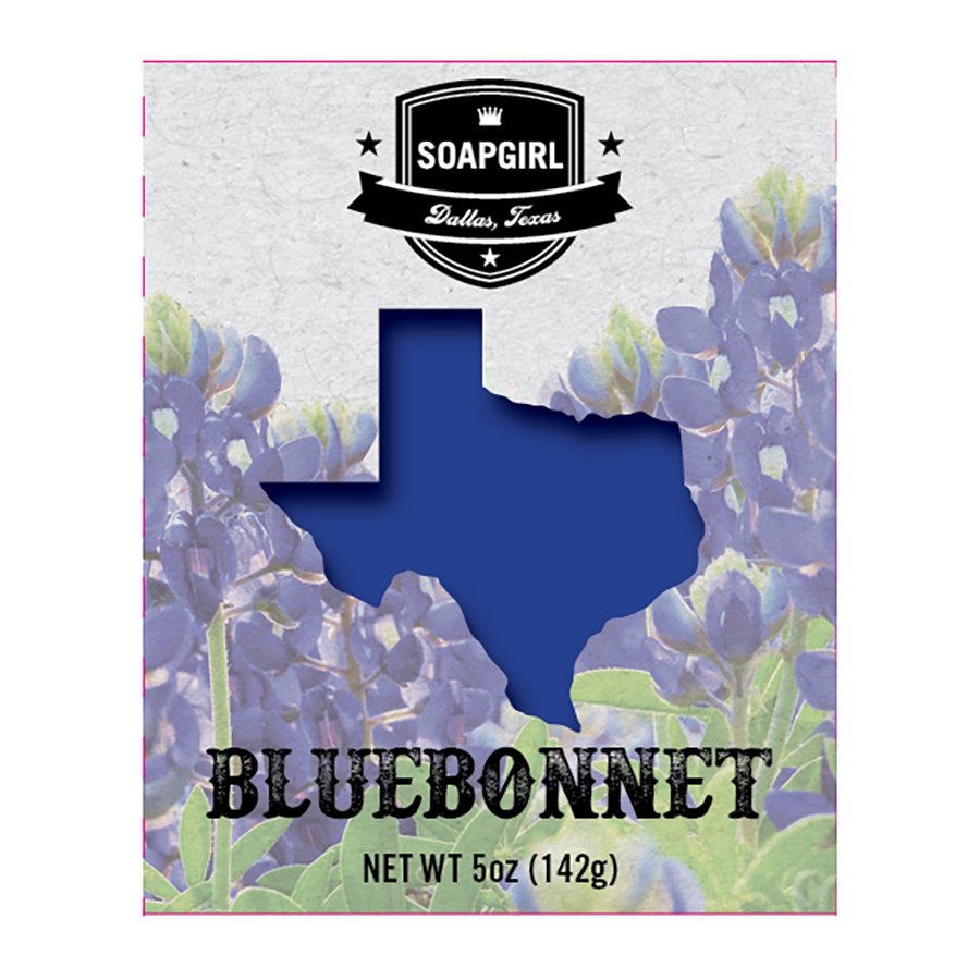 Soapgirl Bar Soap - Texas Bluebonnet