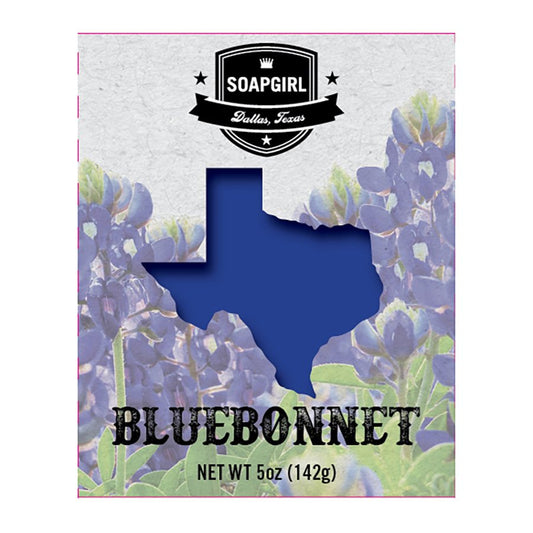 Soapgirl Bar Soap - Texas Bluebonnet