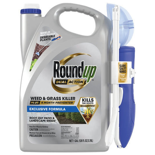 Roundup Dual Action Weed & Grass Killer Plus 4 Month Preventer