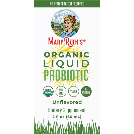 Mary Ruth's Organic Liquid Probiotic - Unflavored