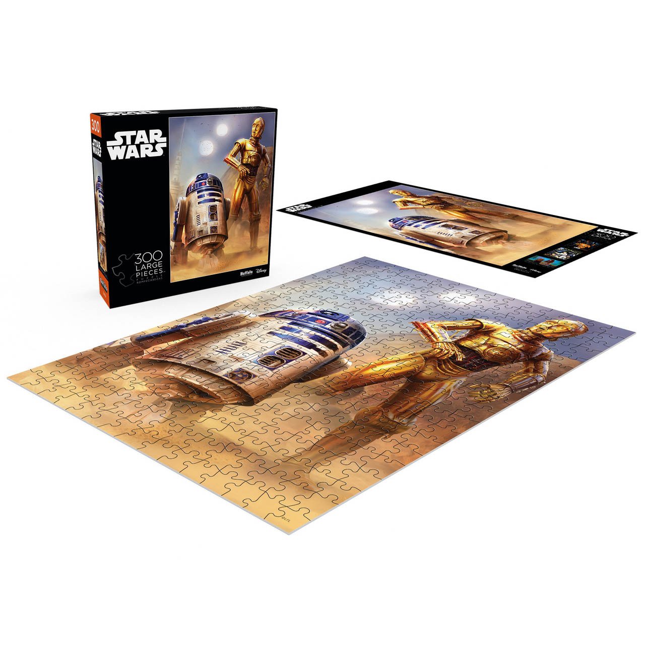 Buffalo Games Star Wars Droids at Tattoine Large Jigsaw Puzzle