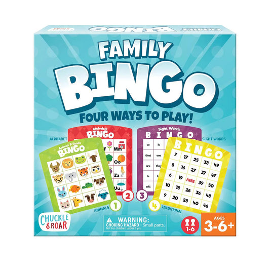 Chuckle & Roar Family Bingo