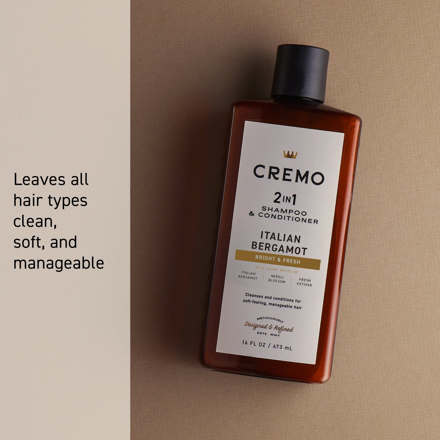 Cremo 2-in-1 Shampoo & Conditioner - Italian Bergamot