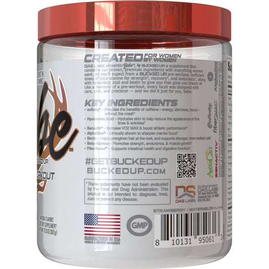 Bucked Up Babe Pre-Workout - Watermelon Splash