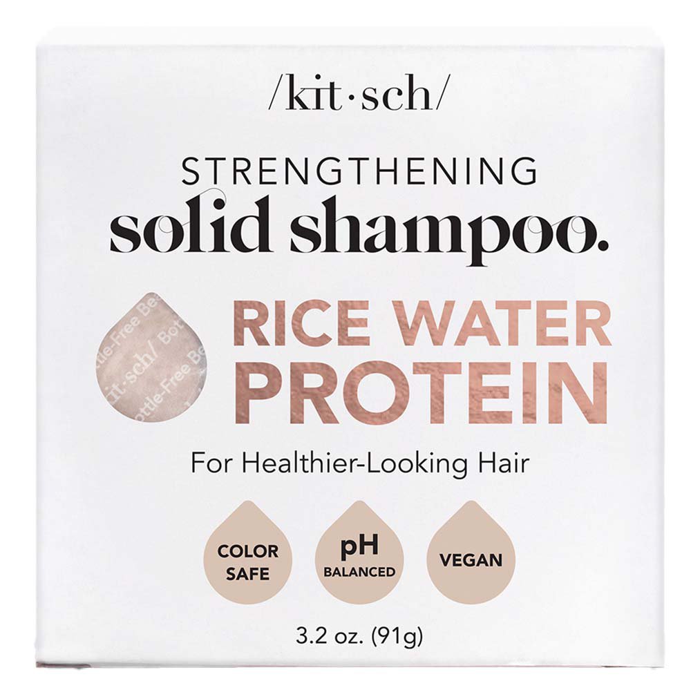 Kitsch Rice Water Protein Strengthening Solid Shampoo