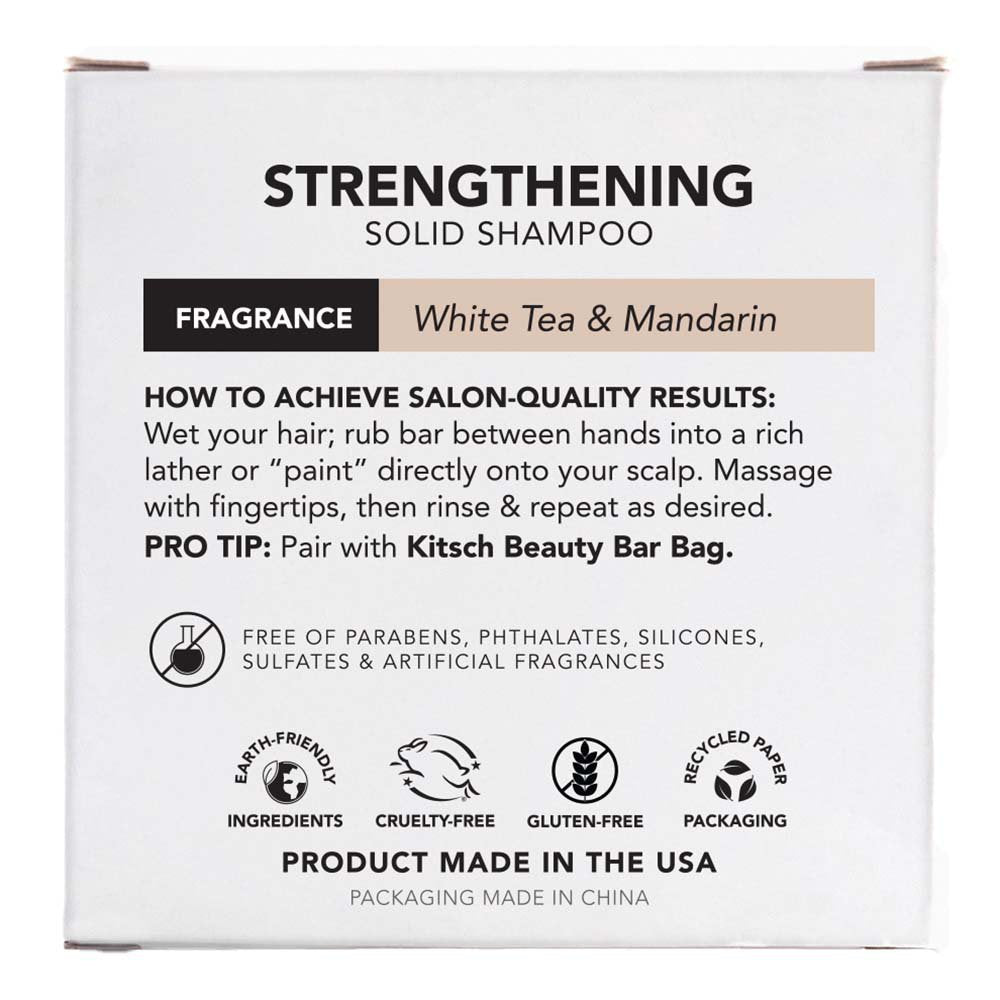 Kitsch Rice Water Protein Strengthening Solid Shampoo