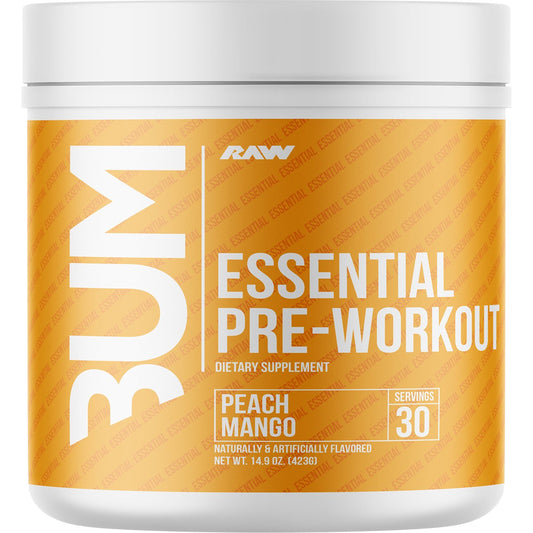 Raw Bum Essential Pre-Workout - Peach Mango