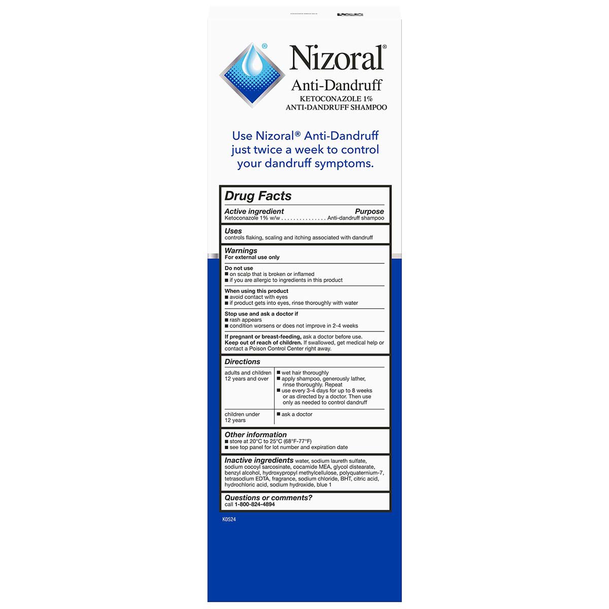 Nizoral Anti-Dandruff 2-In-1 Shampoo + Conditioner