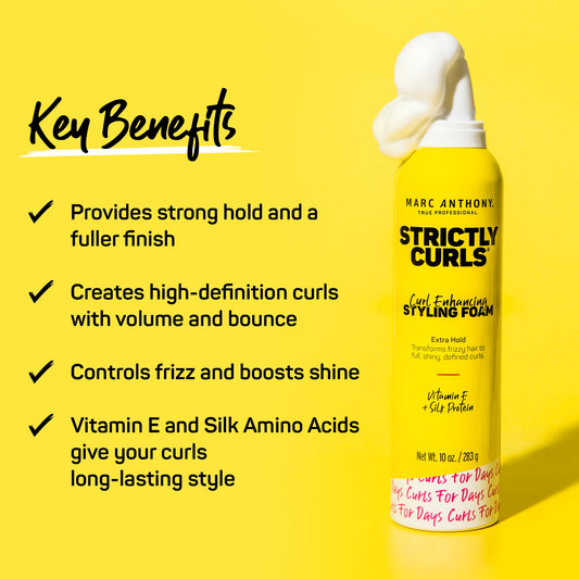 Marc Anthony Strictly Curls Curl Enhancing Styling Foam