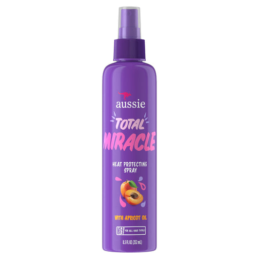 Aussie Total Miracle Heat Protecting Spray - All Hair Types