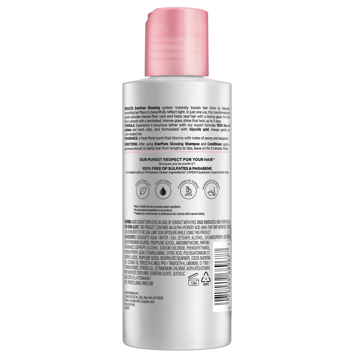 L'Oréal Paris EverPure Sulfate Free Glossing Lamination Mask