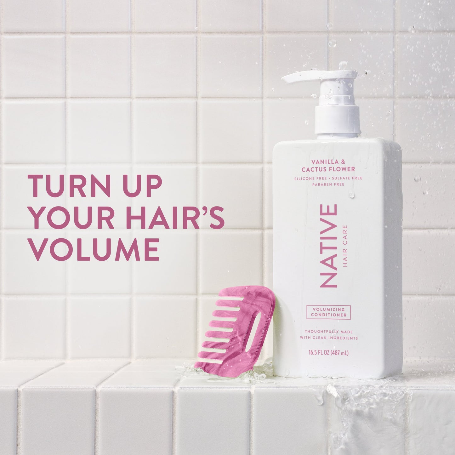 Native Volumizing Conditioner - Vanilla & Cactus Flower