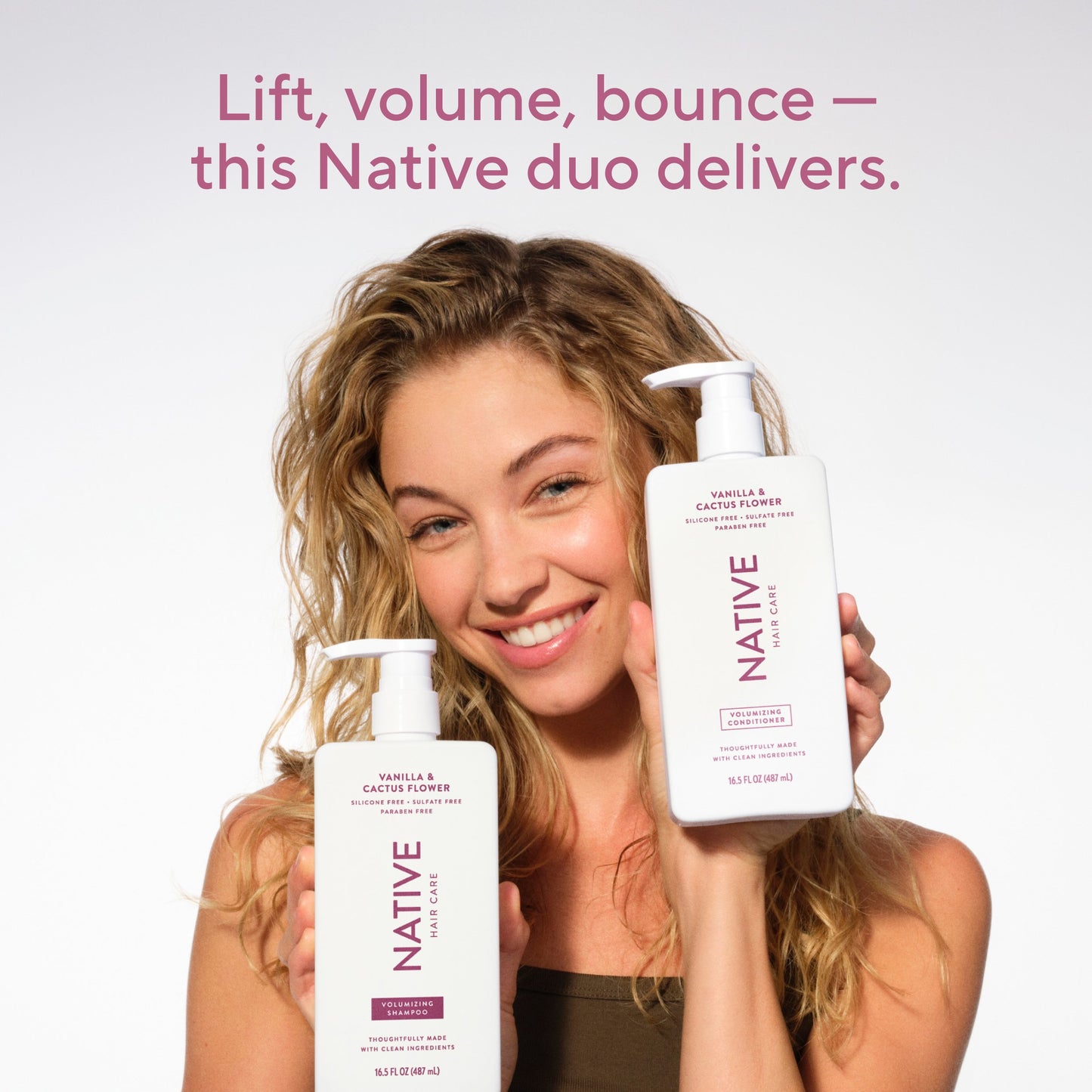 Native Volumizing Conditioner - Vanilla & Cactus Flower
