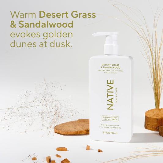 Native Moisturizing Conditioner - Desert Grass & Sandalwood