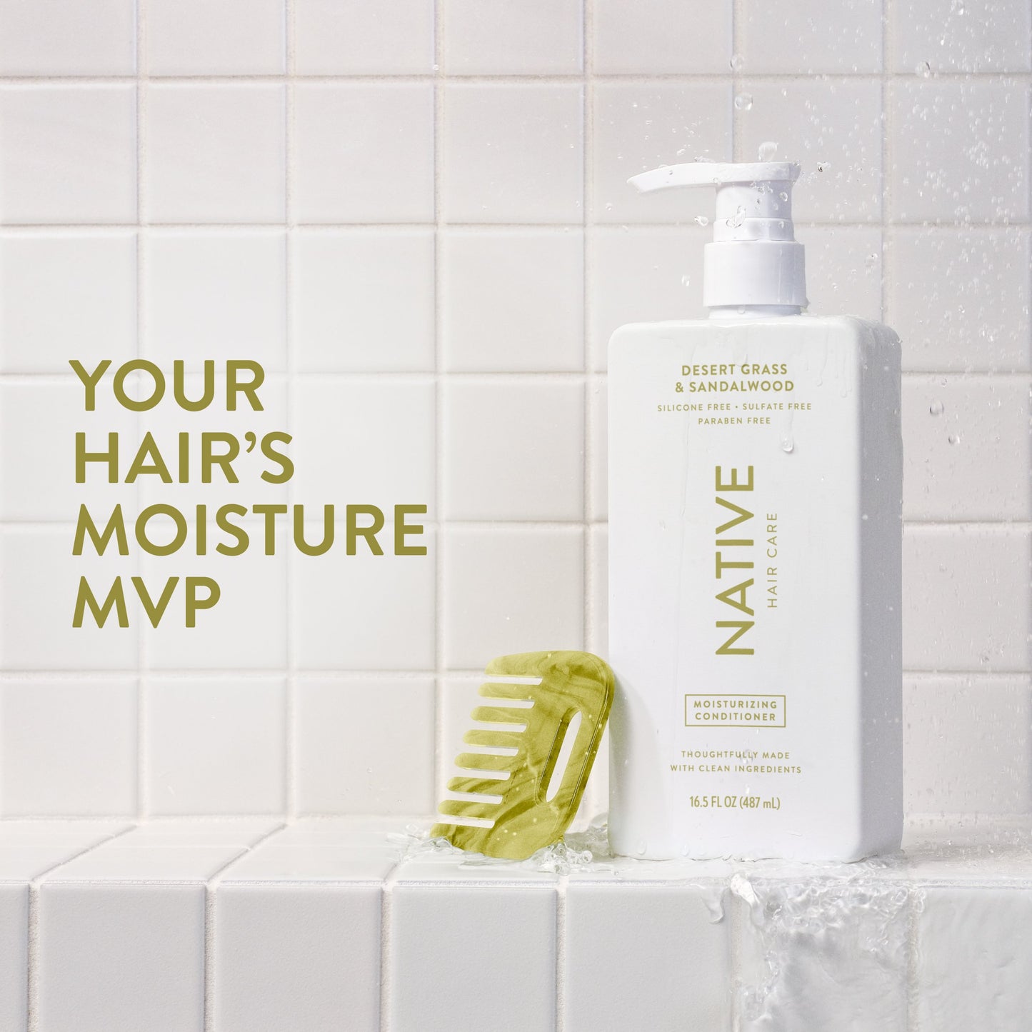 Native Moisturizing Conditioner - Desert Grass & Sandalwood