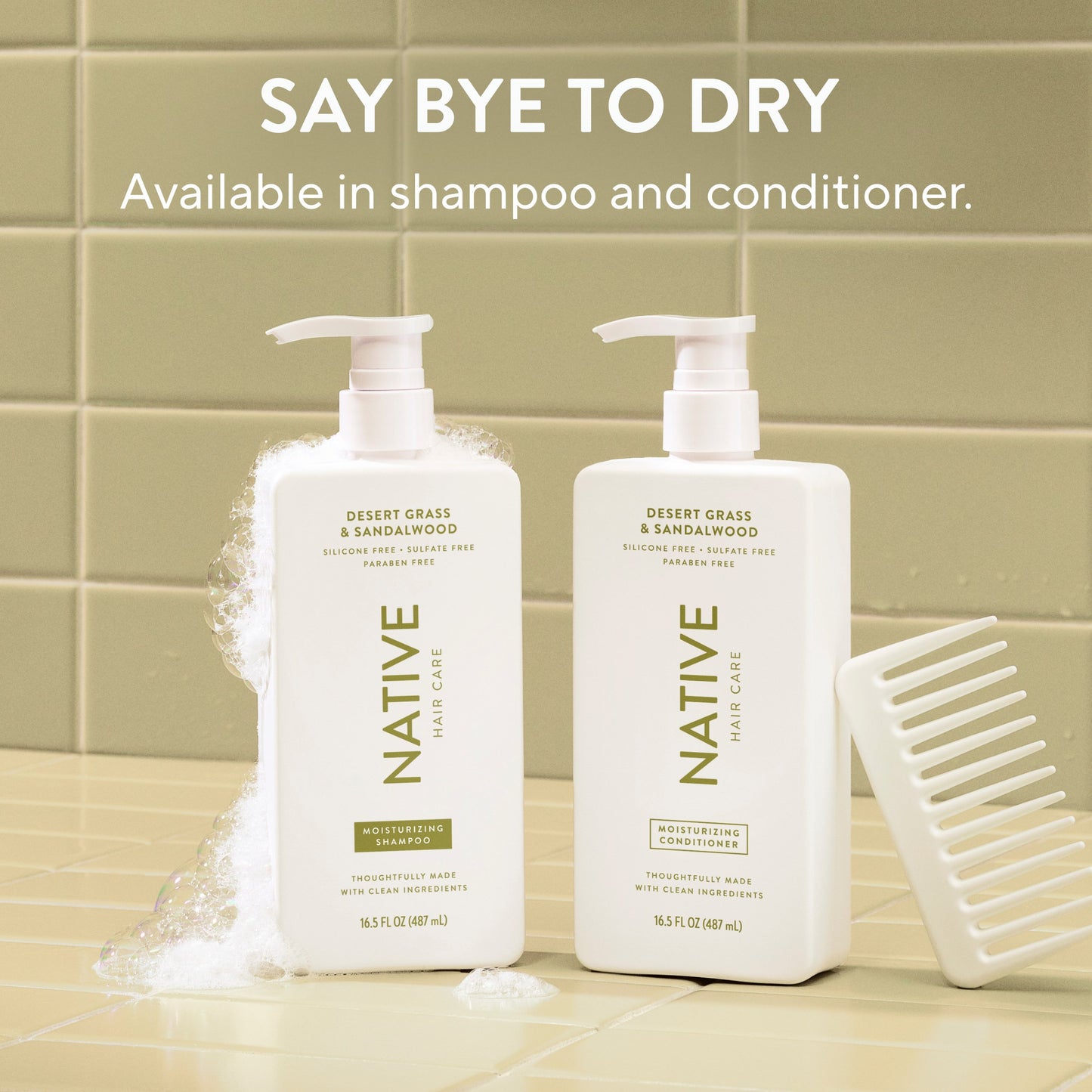 Native Moisturizing Conditioner - Desert Grass & Sandalwood