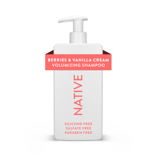 Native Volumizing Shampoo - Berries & Vanilla Cream