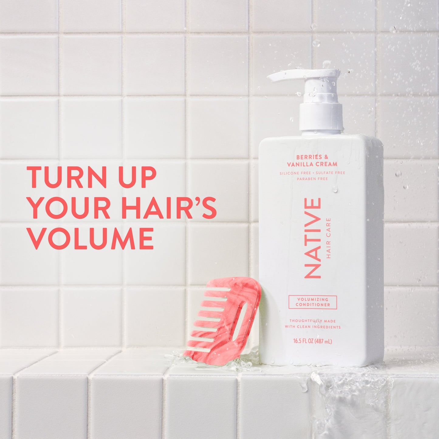 Native Volumizing Conditioner - Berries & Vanilla Cream