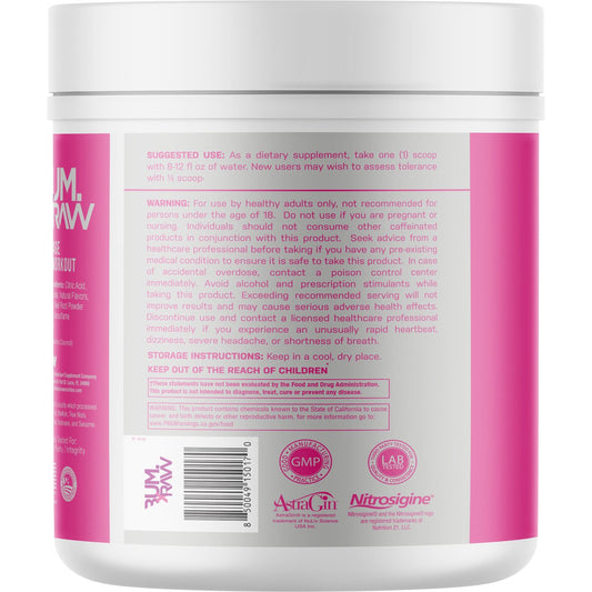 Raw Bum Thavage Pre-Workout - Dragon Fruit
