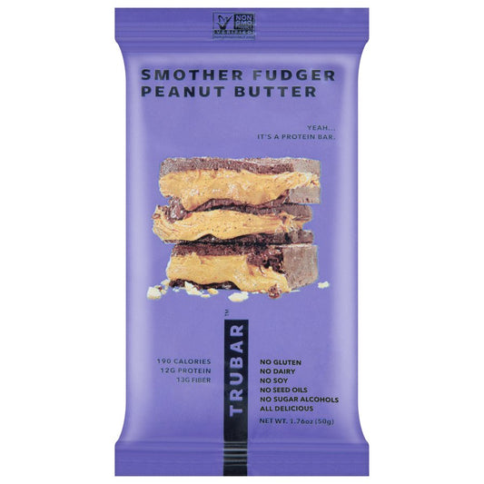 TRUBAR Smother Fudger Peanut Butter Protein Bar