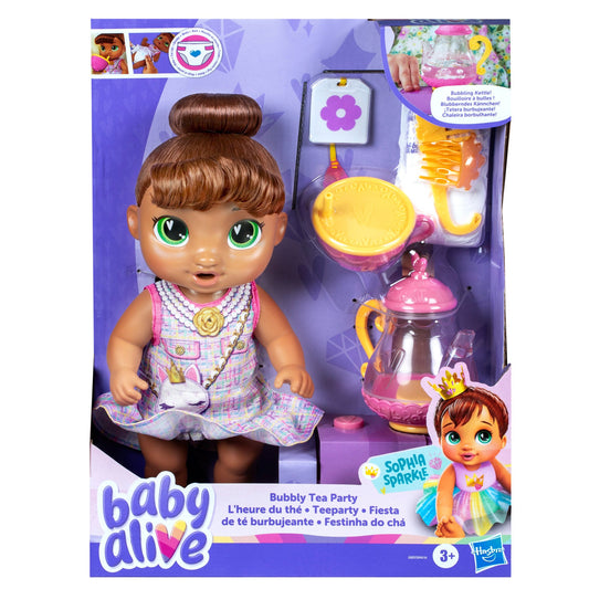 Baby Alive Bubbly Tea Party Sophia Sparkle Doll