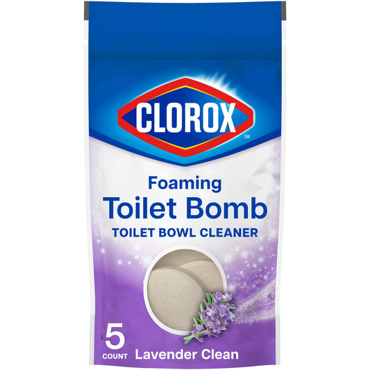 Clorox Foaming Toilet Bomb Bowl Cleaner - Lavender Clean