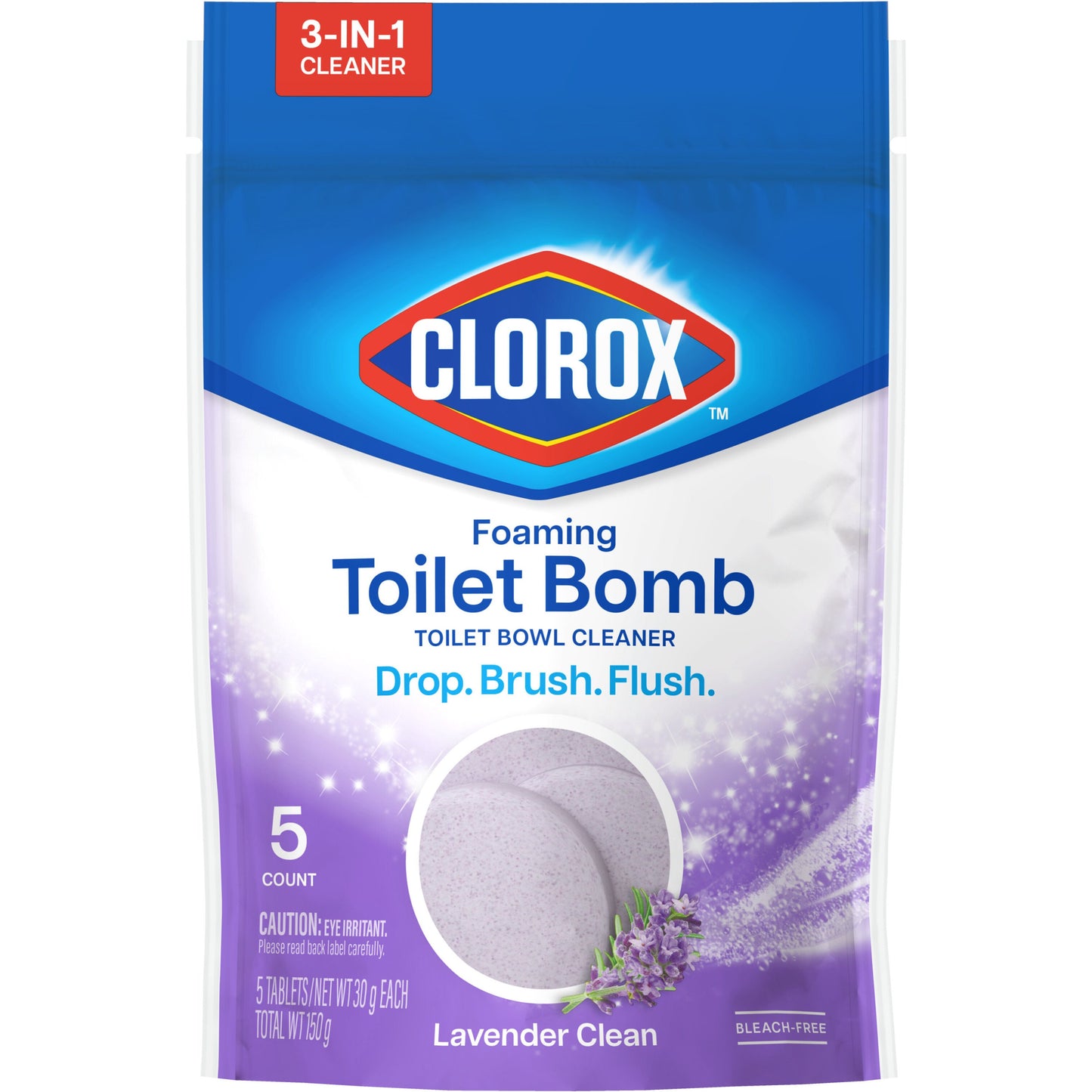 Clorox Foaming Toilet Bomb Bowl Cleaner - Lavender Clean