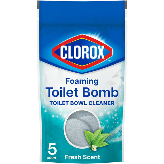 Clorox Foaming Bomb Toilet Bowl Cleaner - Fresh Scent