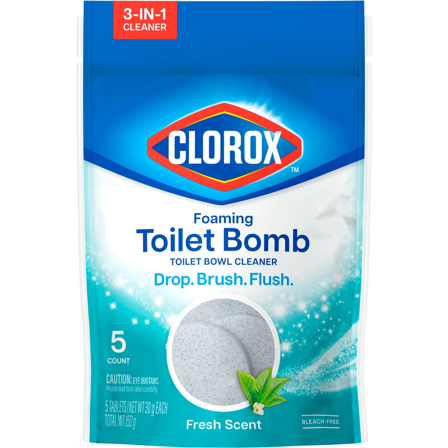 Clorox Foaming Bomb Toilet Bowl Cleaner - Fresh Scent