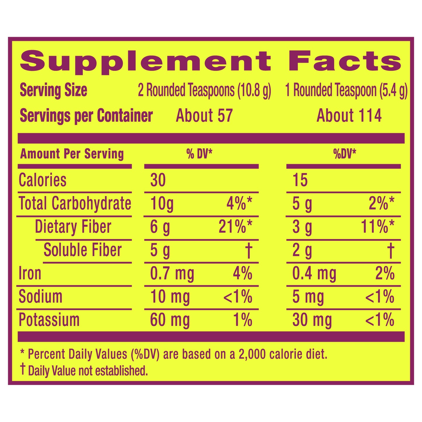 Metamucil 4-in-1 Psyllium Husk Fiber Supplement, Daily Fiber Powder for Digestive Health, Unflavored