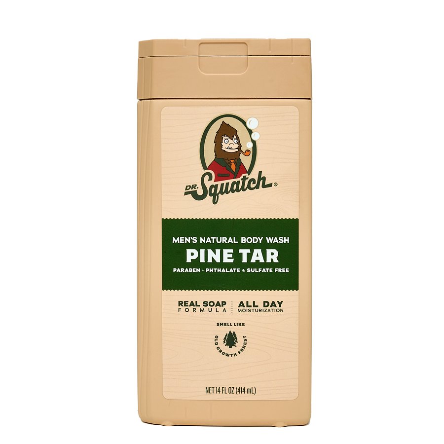 Dr. Squatch Men's Natural Body Wash - Pine Tar