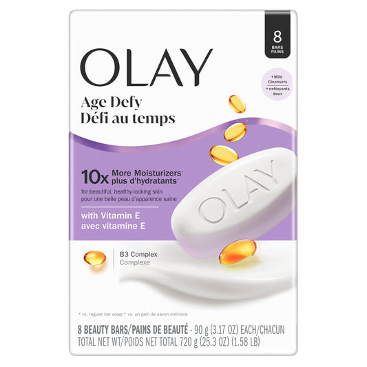 Olay Age Defy Beauty Bar Soap - Vitamin E