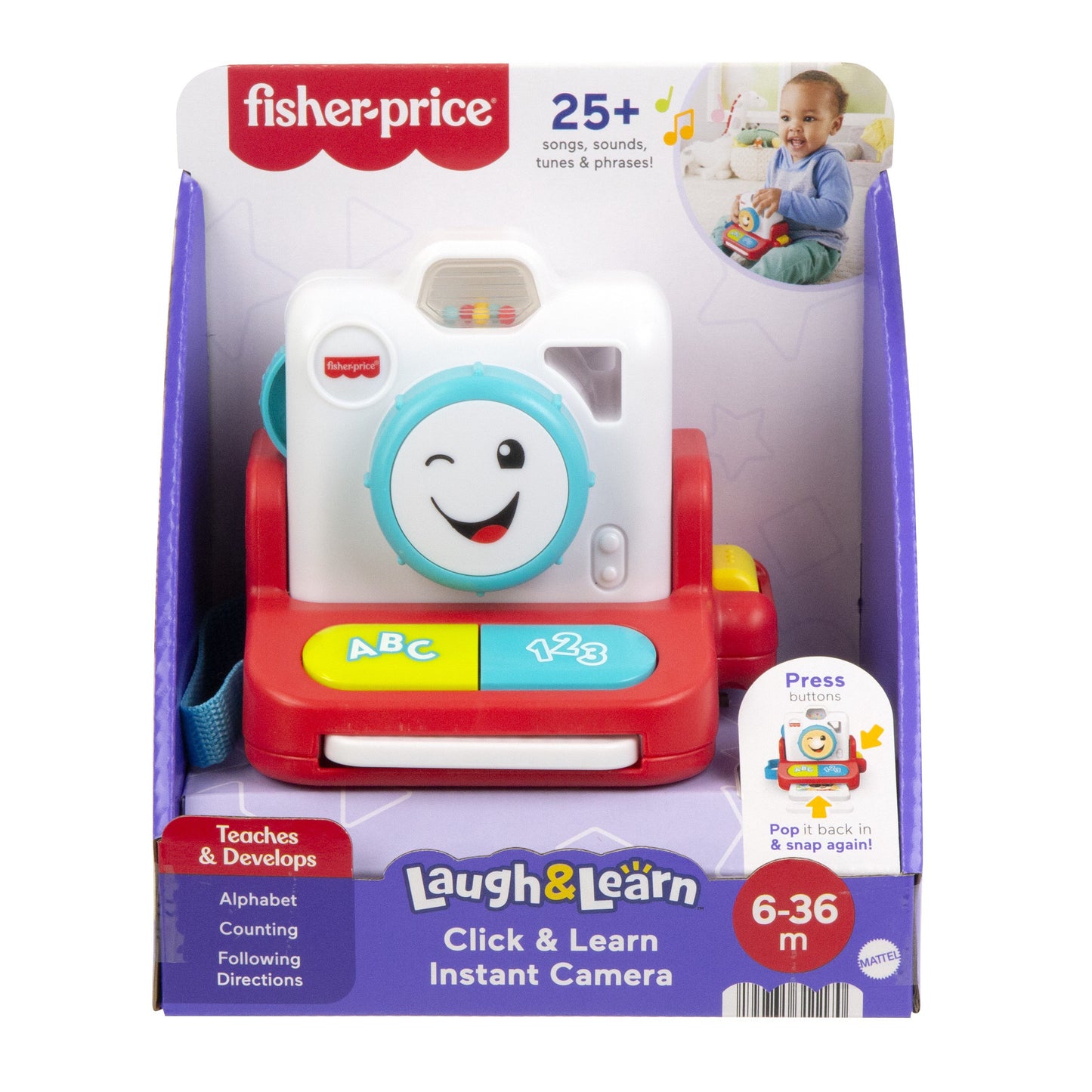 Fisher-Price Laugh & Learn Click & Learn Instant Camera