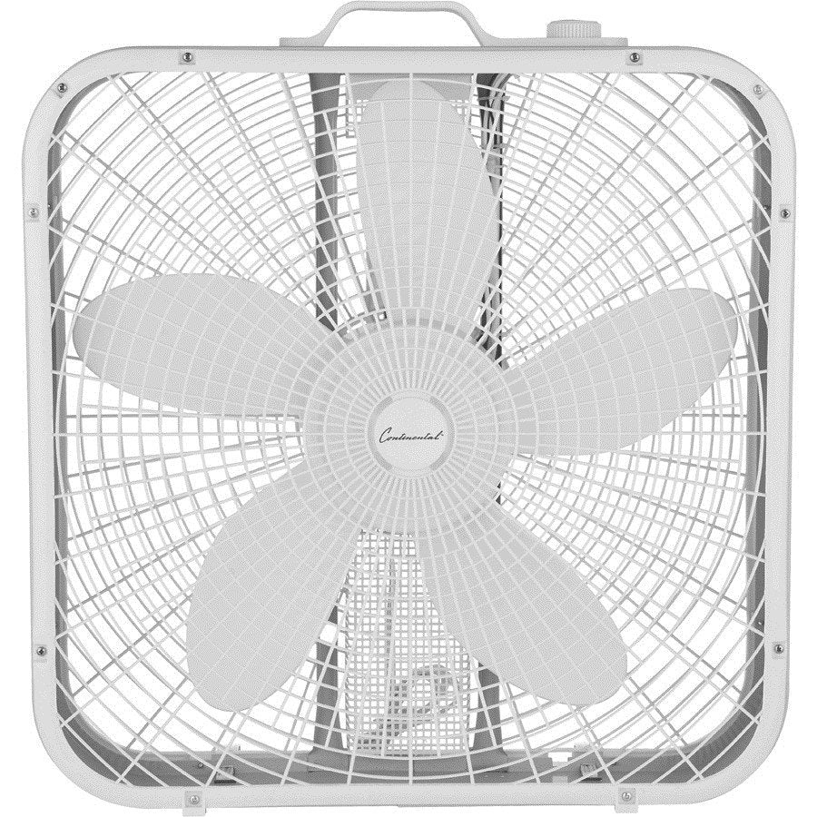 CE North America Box Fan - White