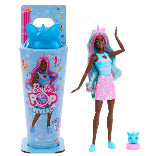 Barbie Pop Reveal Shakes Series Sweet Unicorn Doll