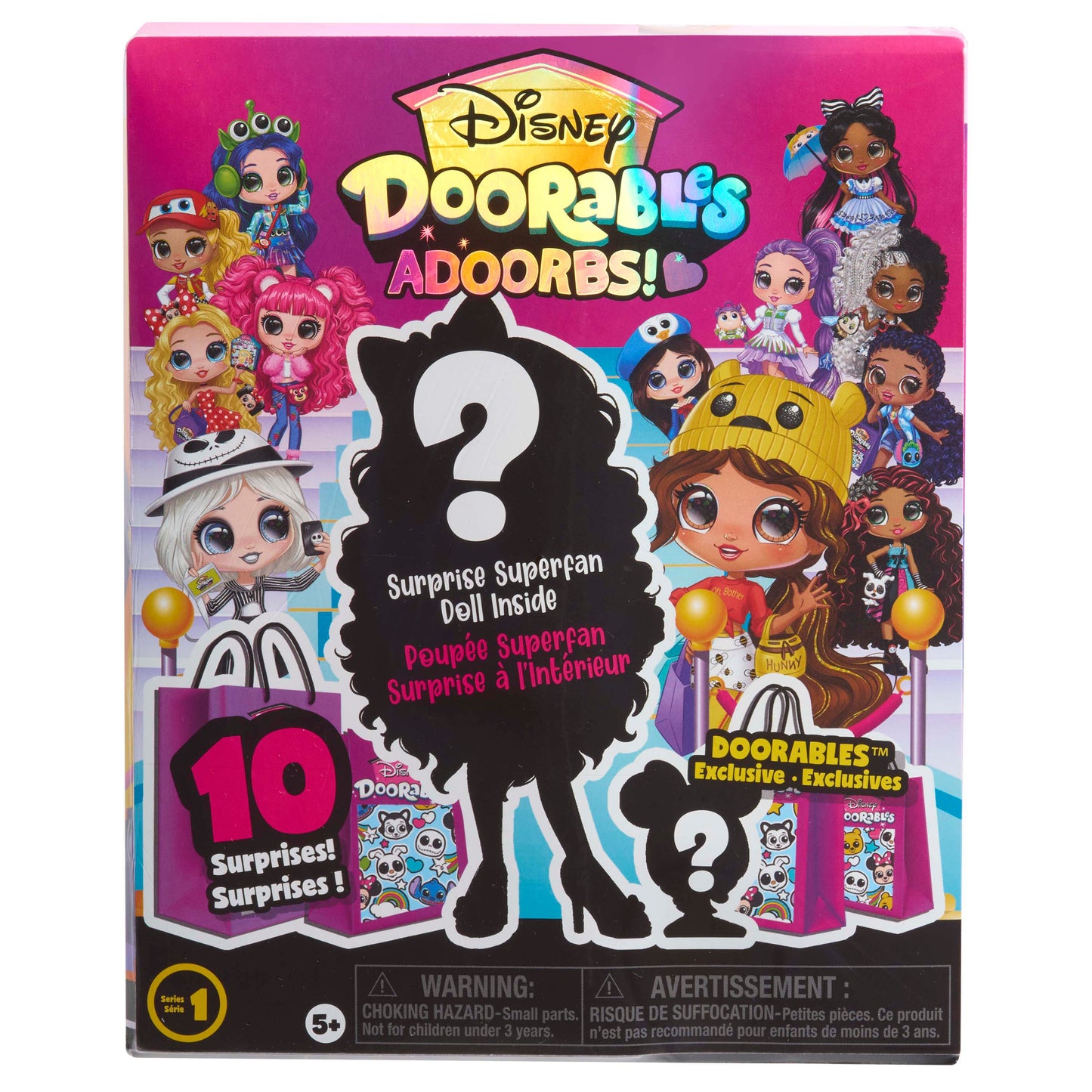 Disney Doorables Adoorbs! Surprise Superfan Doll