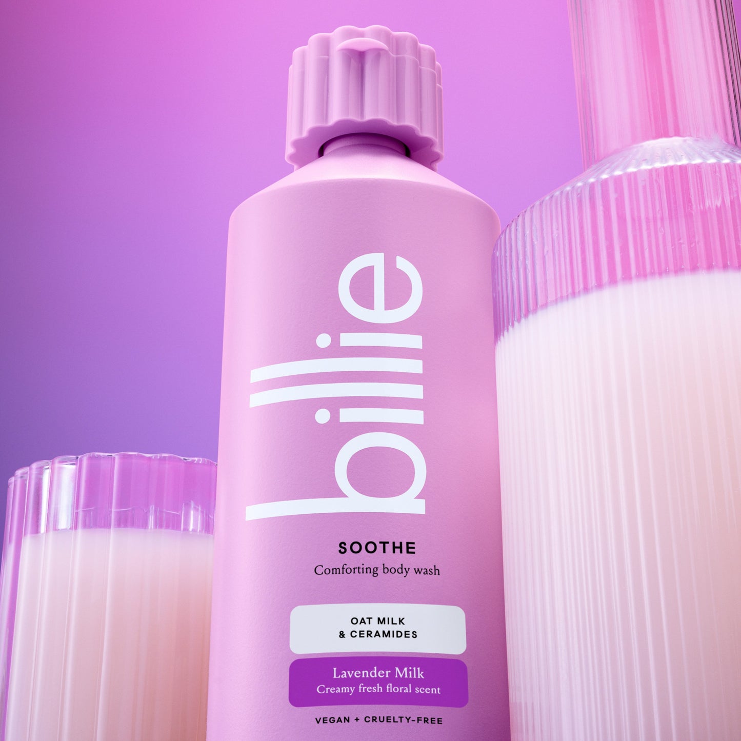 Billie Soothe Comforting Body Wash - Lavender Milk