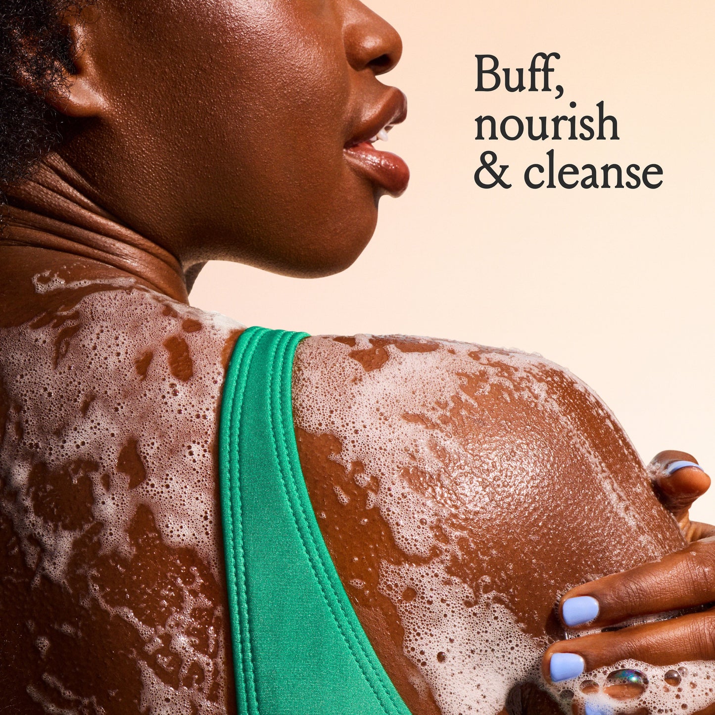 Billie Exfoliate Buffing Body Wash - Tidal Rose