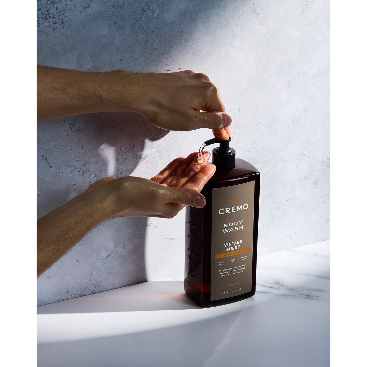 Cremo Body Wash - Vintage Suede