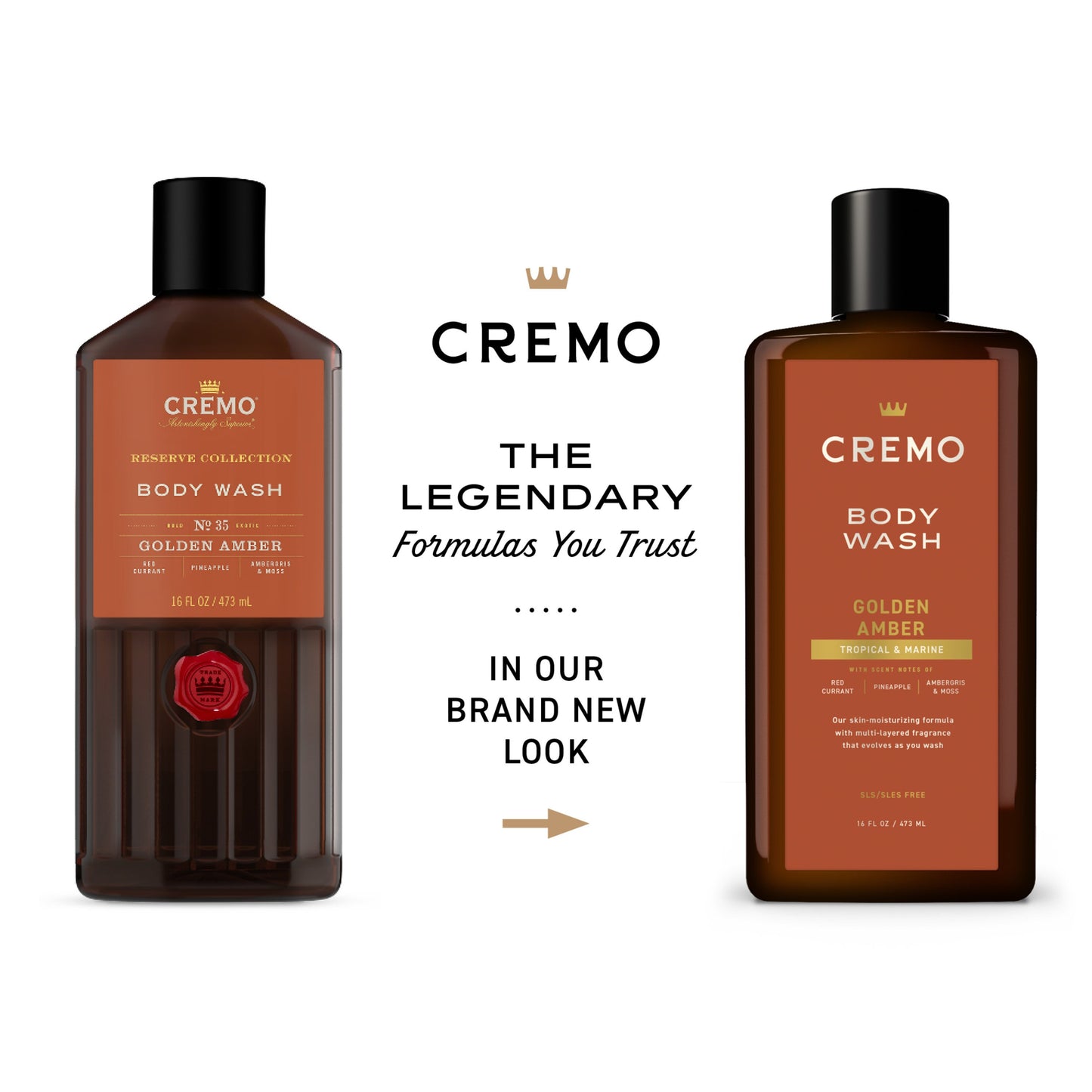Cremo Body Wash - Golden Amber
