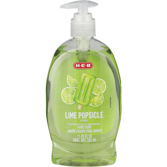 H-E-B Liquid Hand Soap - Lime Popsicle