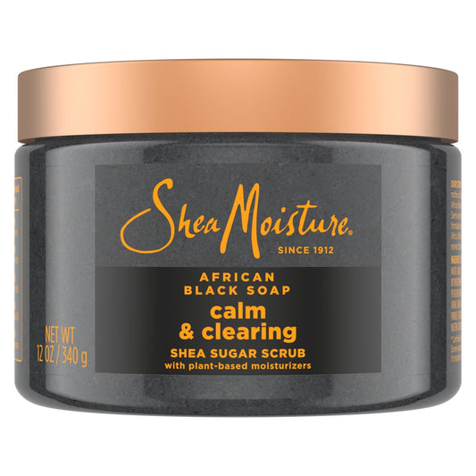 SheaMoisture African Black Soap Calm & Clearing Sugar Scrub