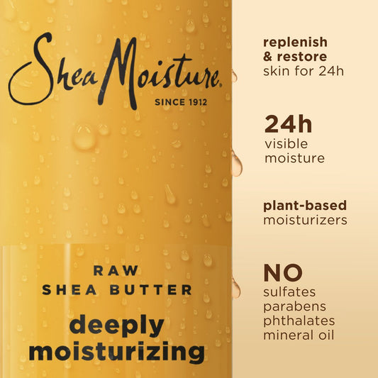 Shea Moisture Deeply Moisturizing Body Wash - Raw Shea Butter